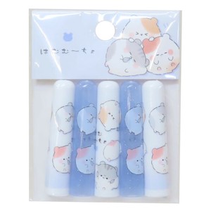 【文房具】はむむーちょ えんぴつカバー5本セット