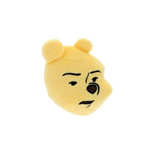 【マスコット】くまのプーさん ぬいぐるみクリップバッジ しかめ顔