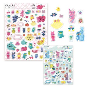 《予約：10月中旬発売》【cozyca products】いといゆき シール FRUITS&JUICE