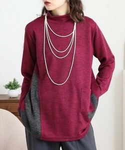 Tunic Tunic Pocket High-Neck