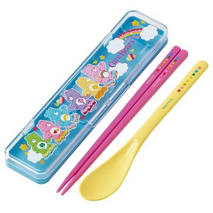 【公式】 音のならないコンビセット 箸18cm 【Care Bears ケアベア スケート】 スケーター