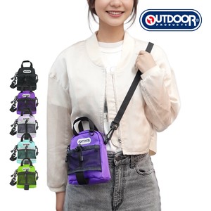 アウトドアプロダクツ ショルダーバッグ OUTDOOR PRODUCTS ミニバッグ 小型 ドリンクホルダー ポーチ