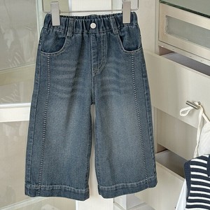 ロングパンツ デニム 無地 快適 子供 ファッション MBQ3630