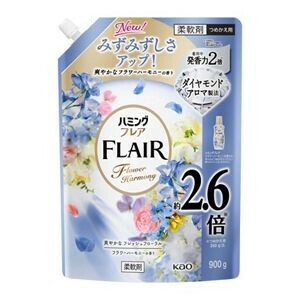 ハミングフレア　フラワーハーモニー　スパウトパウチ 900g 【柔軟剤】