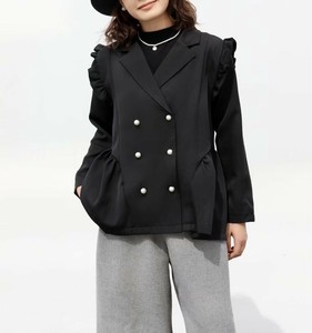 Blouson Jacket Pearl Button [A/W NEW]