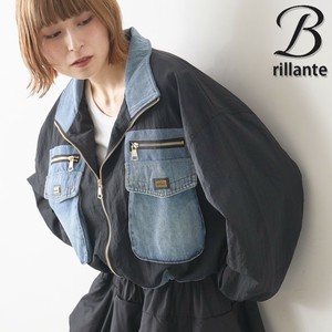 フロントデニムポケットジャケット 裏地あり　 2025aw　BRILLANTE東京（201592）