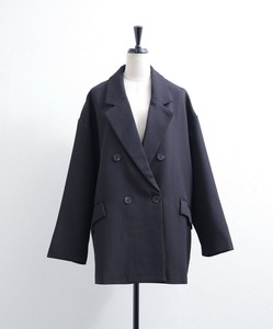 【2025AW新作入荷】裏地ストライプ　テーラードジャケット　skypink東京