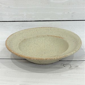 【ラルゴ】15cmラウンドボール ロックベージュ　（美濃焼・日本製・陶磁器）
