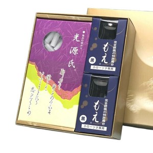 東海製蝋 ローソク ゆふぐれご進物セット(光源氏大1・もえ黒2) 118-21