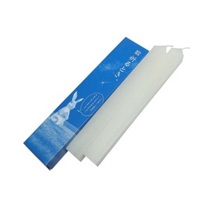東海製蝋 ローソク 祈願用四角蝋燭祈るとき/2本 176-11