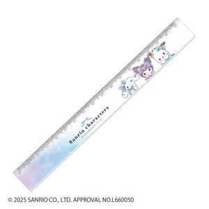 【先行受注】スリム17cm定規 るんるんリボン サンリオキャラクターズ 予約〆10/8