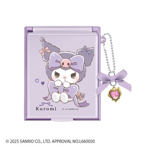 【先行受注】リボンチャーム付きMサイズミラー るんるんリボン サンリオキャラクターズ 予約〆10/8