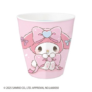 【先行受注】メラミンカップ るんるんリボン サンリオキャラクターズ 予約〆10/8