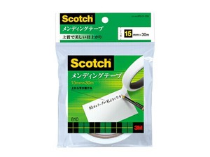 【3M】 メンディングテープ 15mmX30m 810-3-15S
