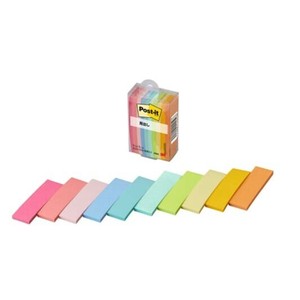【3M】 ポストイット 見出しマルチカラー 50×15mm 30枚×10 700MC 付箋