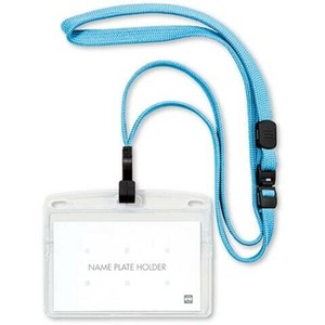 【オープン工業】 吊り下げ名札 フック式 　1枚入 　ミントブルー