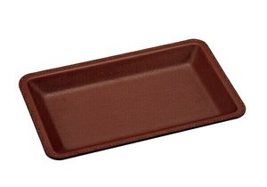 【オープン工業】 レザー調カルトン　 茶　 KN-52