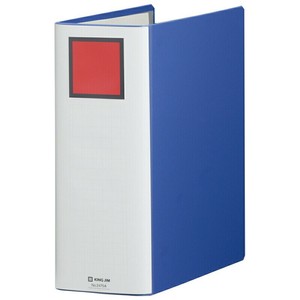 【キングジム】 スーパードッチファイル A4S 青 10センチ 2470Aアオ
