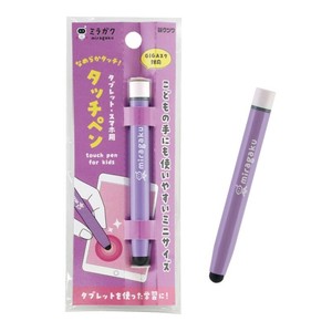 【（KUTSUWA)クツワ】 ミラガク タッチペン パープル MT005PU ミニ