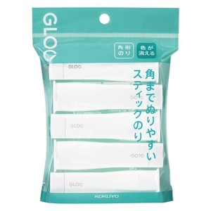 【コクヨ】 スティックのり グルー 色が消える S 5本 GLOO ﾀ-G311-5P