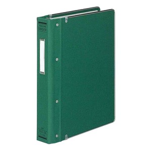 【コクヨ】 バインダーMP 布貼り B5S 26穴 緑 ハ-120G