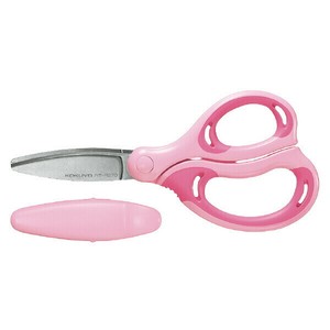 【コクヨ】 学習はさみ エアロフィットサクサ キッズ 右手用 ピンク ﾊｻ-P270P 子供用 ハサミ