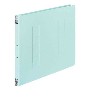 【コクヨ】 フラットファイルV（樹脂製とじ具） A4E 青 フ-V15B
