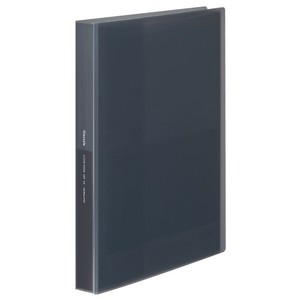【コクヨ】 クリヤーブック グラッセル A4 60枚 ブラック ﾗ-GL60D