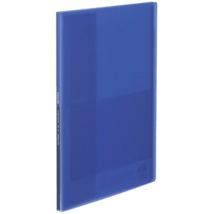 【コクヨ】 クリヤーブック グラッセル A4 10枚 ブルー ﾗ-GL10B