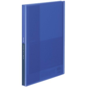 【コクヨ】 クリヤーブック グラッセル A4 40枚 ブルー ﾗ-GL40B