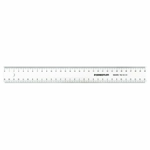 【ステッドラー】 マルス 溝付線引 定規 30cm 96202-30