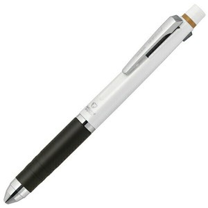 【ゼブラ】 デルガード＋2C ホワイト P-B2SA85-W 多機能シャープペン 芯が折れない