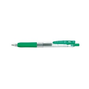 【ゼブラ】 サラサクリップ 0．5 緑 1本入 P-JJ15-G ジェルボールペン