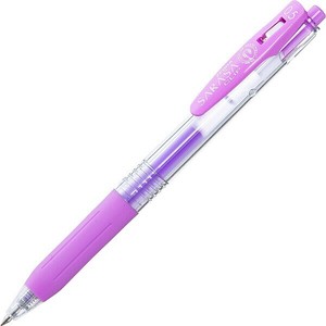 【ゼブラ】 サラサクリップ0．5 ミルクパープル 1本入 P-JJ15-MKPU ジェルボールペン