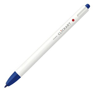 【ゼブラ】 クリッカート 青 WYSS22-BL 水性ペン ノック式
