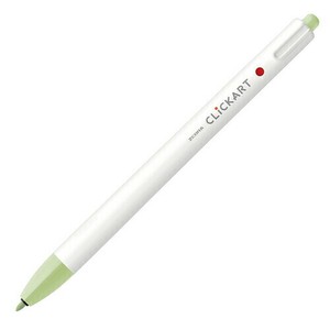 【ゼブラ】 クリッカート リーフグリーン WYSS22-LFG 水性ペン ノック式