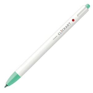 【ゼブラ】 クリッカート ミントグリーン WYSS22-MG 水性ペン ノック式