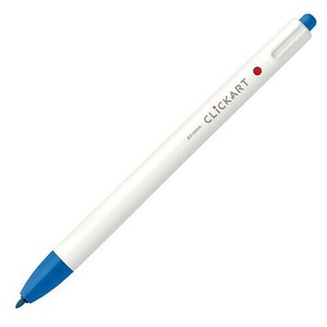 【ゼブラ】 クリッカート ペールブルー WYSS22−PB 水性ペン ノック式