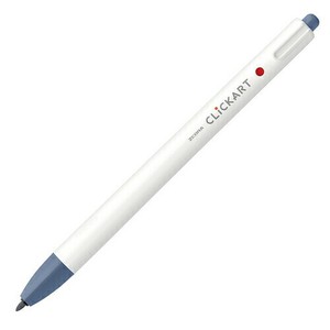 【ゼブラ】 クリッカート ブルーグレー WYSS22−BGR 水性ペン ノック式