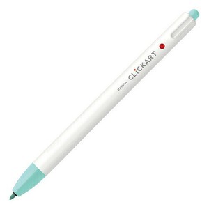 【ゼブラ】 クリッカート アクアブルー WYSS22−AQB 水性ペン ノック式