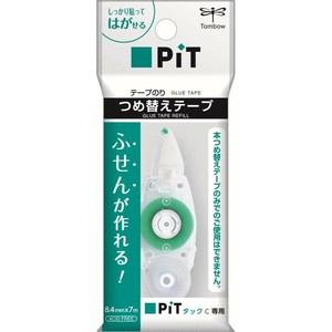 【トンボ鉛筆】 テープのり つめ替え ピットタックC PRCK