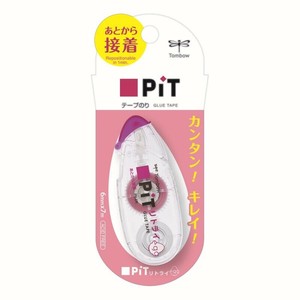 【トンボ鉛筆】 テープのりピットリトライエッグ PNER