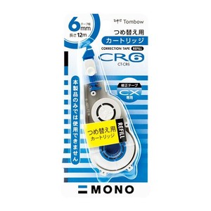 【トンボ鉛筆】 修正テープ カートリッジ 　モノCR6 CT-CR6