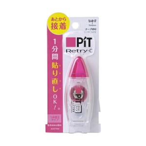 【トンボ鉛筆】 テープのり ピットリトライCN スタンダード PN-CRN
