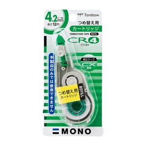 【トンボ鉛筆】 修正テープ カートリッジ モノCR4 CT-CR4