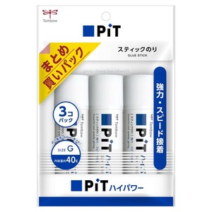【トンボ鉛筆】 スティックのり　ピットハイパワーG 3P HCA-331