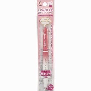 【PILOT(パイロット)】フリクションライト 　ナチュラルカラー　 レッド　パック品 　 / 蛍光ペン