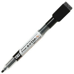 【パイロット】 ボードマーカー ボードマスターS イレーザー付 細字 黒 WMBSE-15F-B