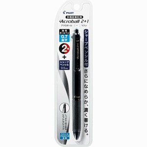 【パイロット】 多機能油性ボールペン アクロボール2+1 0.7mm ブラック P-BKHAB40F-B