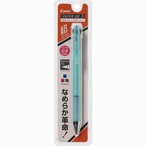 【パイロット】 3色ゲルボールペン ジュースアップ3 0.4mm ミント P-LKJP-50S4-M